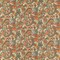 Orange Paisley Woven Pattern Upholstery Fabric by The Yard - SKU: Victoria Venice
